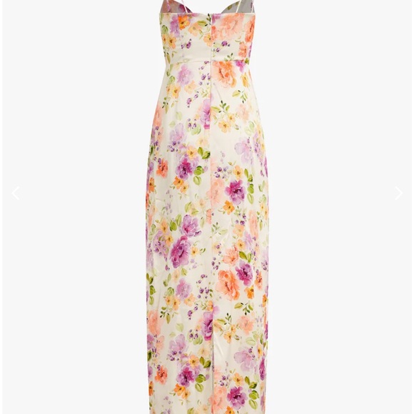 NWT - Favorite Daughter - Rosemary Floral Oahu Watercolor Dress - Picture 3 of 7